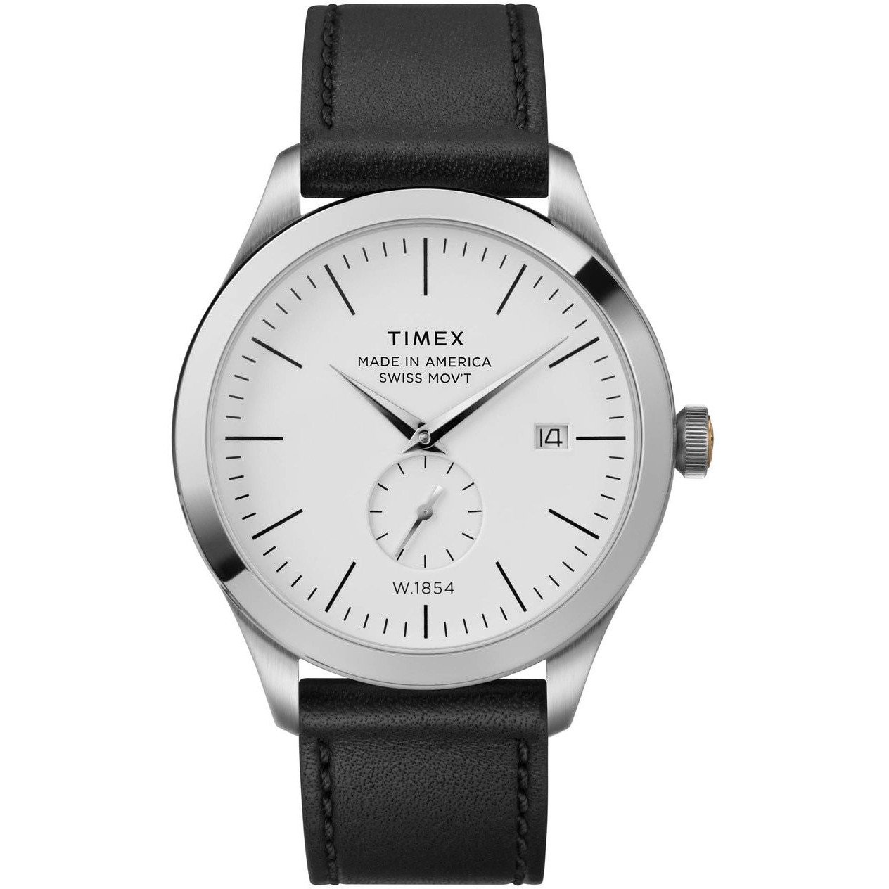 Timex American Documents 41mm Black Silver