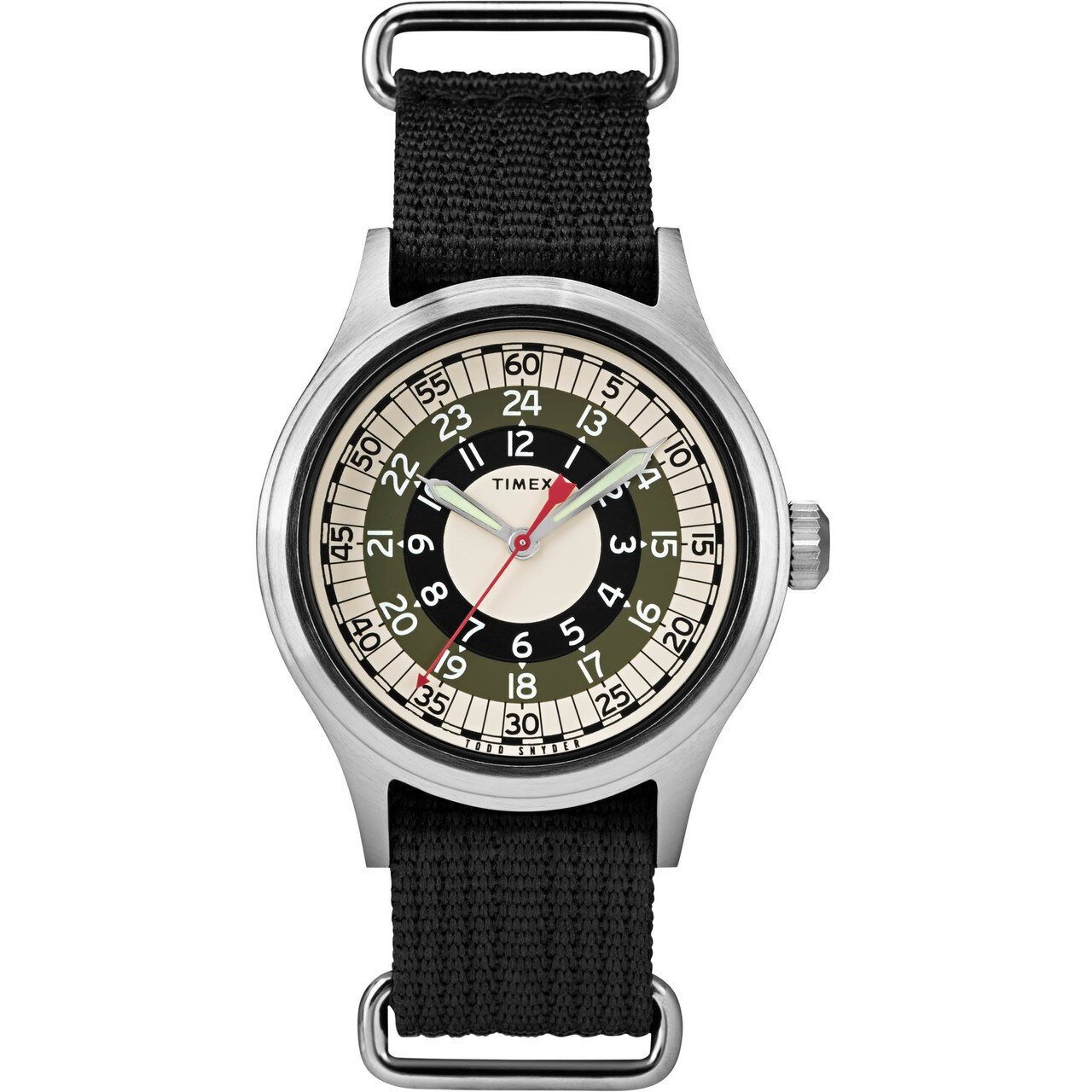 Timex Todd Snyder Mod Black Silver