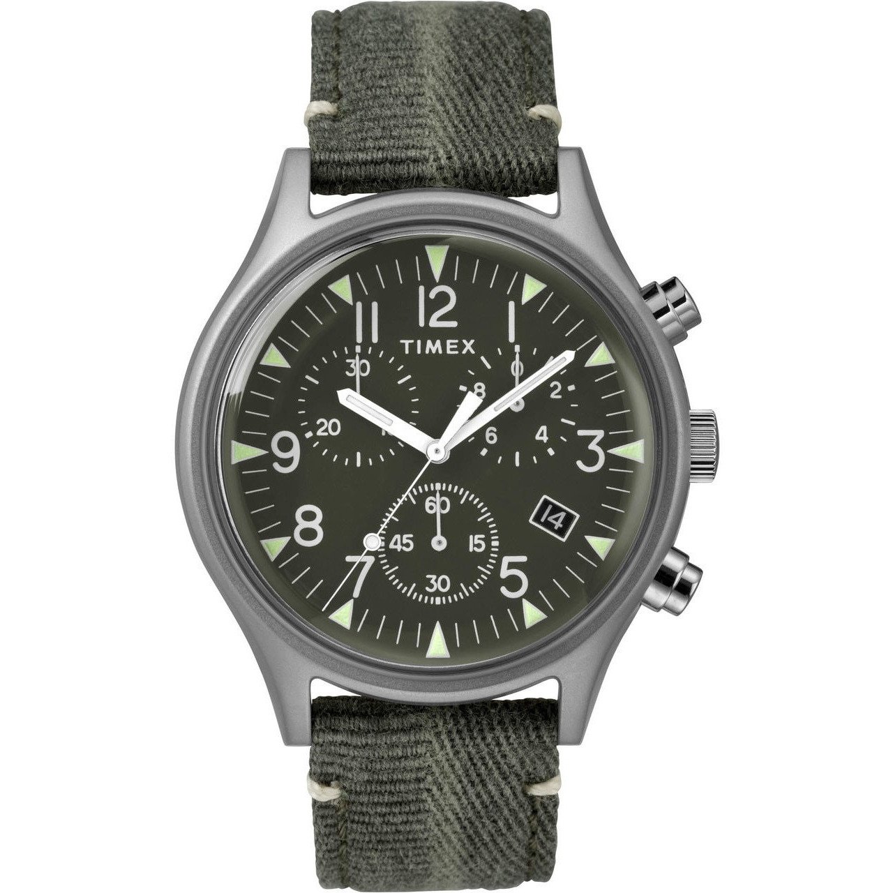 Timex MK1 Steel Chrono Olive