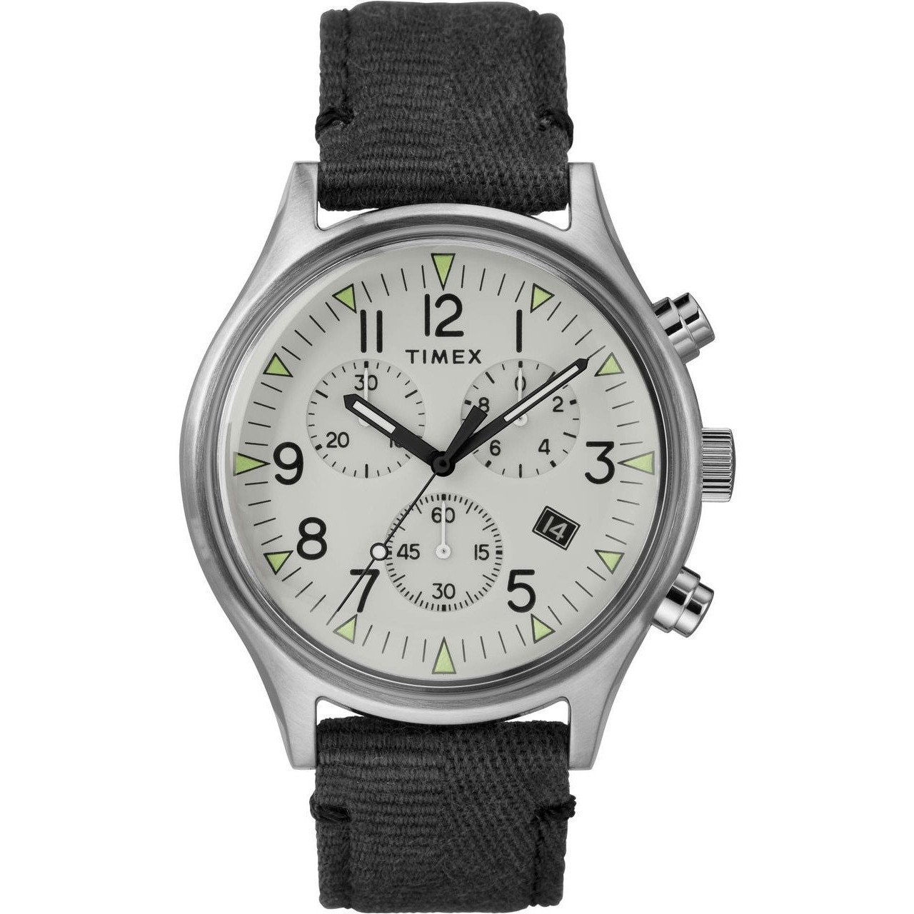 Timex MK1 Steel Chrono Silver Black