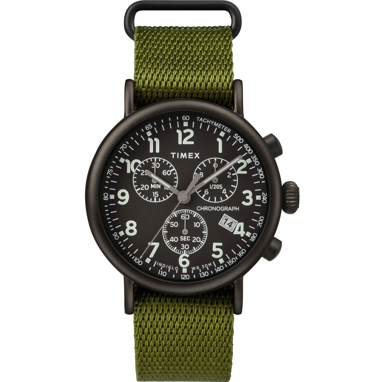 Timex Standard Chrono Black Olive