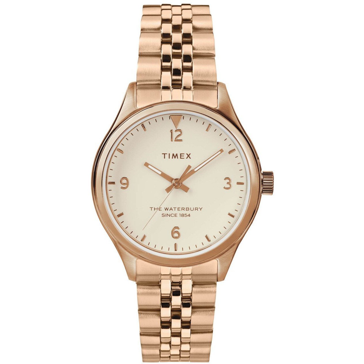 Timex Waterbury 34mm Rose Gold SS