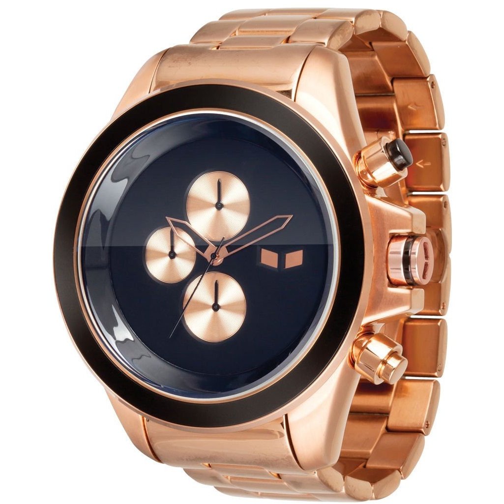 Vestal ZR3 Rose Gold Minimalist Chrono ZR3019