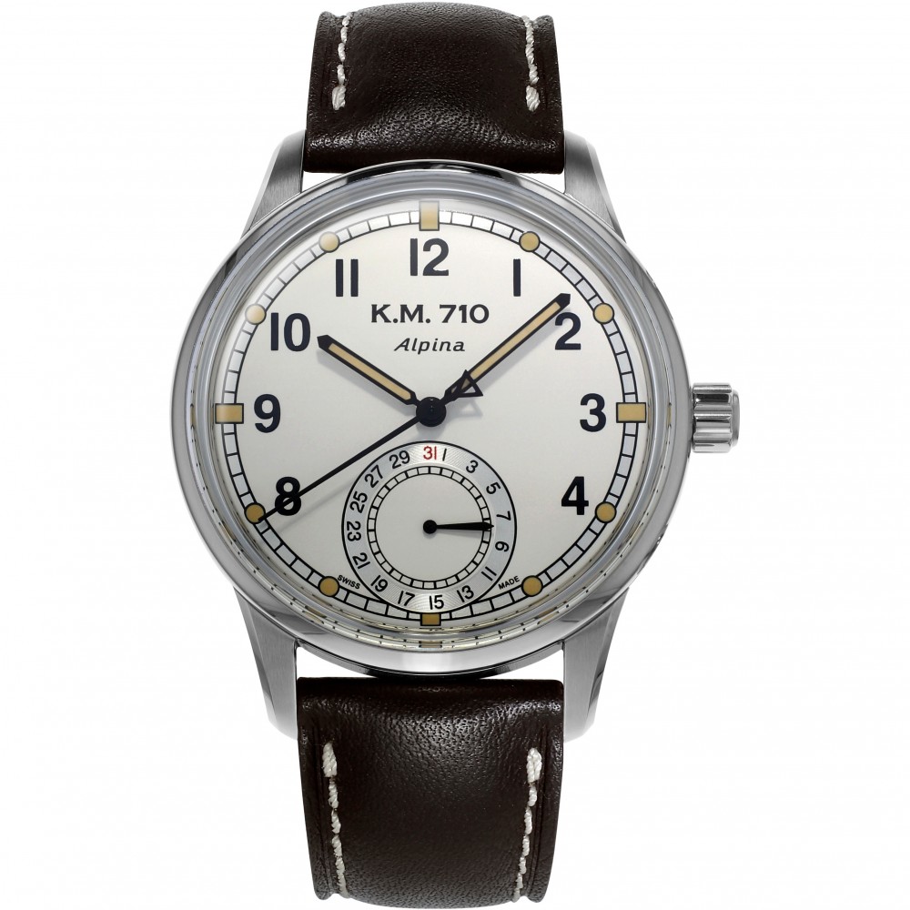 MENS ALPINA ALPINER HERITAGE AUTOMATIC WATCH AL-710KMV4E6