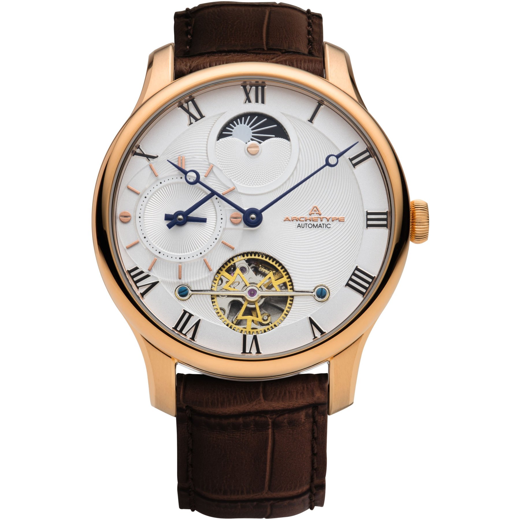 Archetype Dorian Automatic Rose Gold White