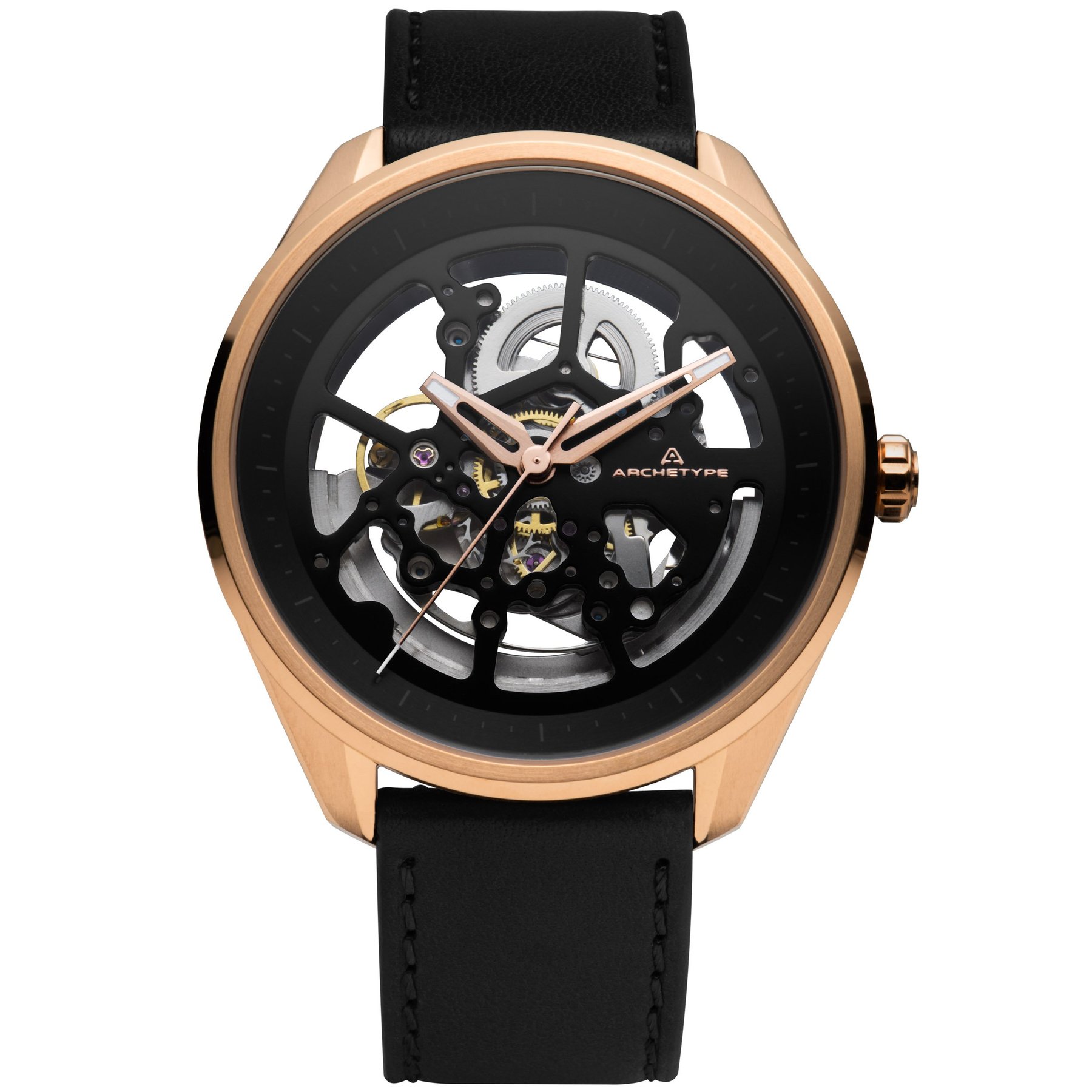 Archetype Nemesis Automatic Rose Gold Black