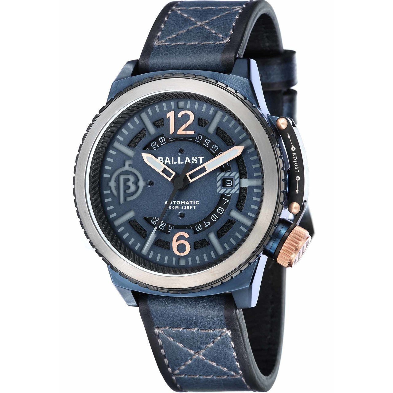 Ballast Trafalgar Automatic Blue Silver