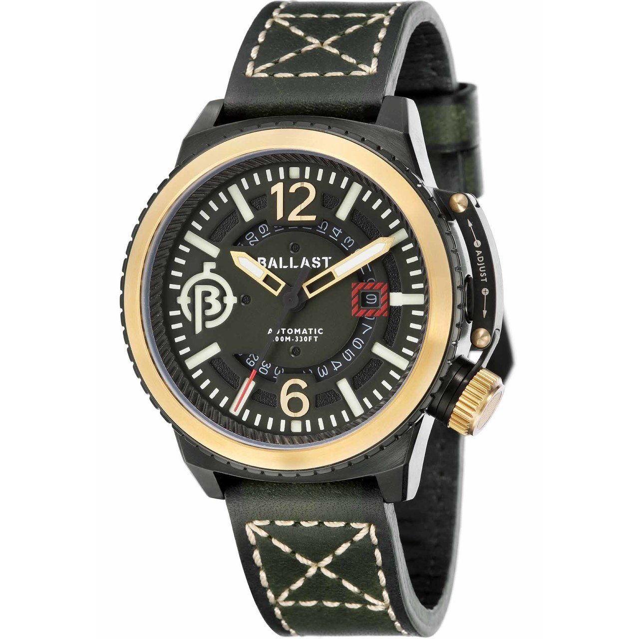 Ballast Trafalgar Automatic Black Gold Green