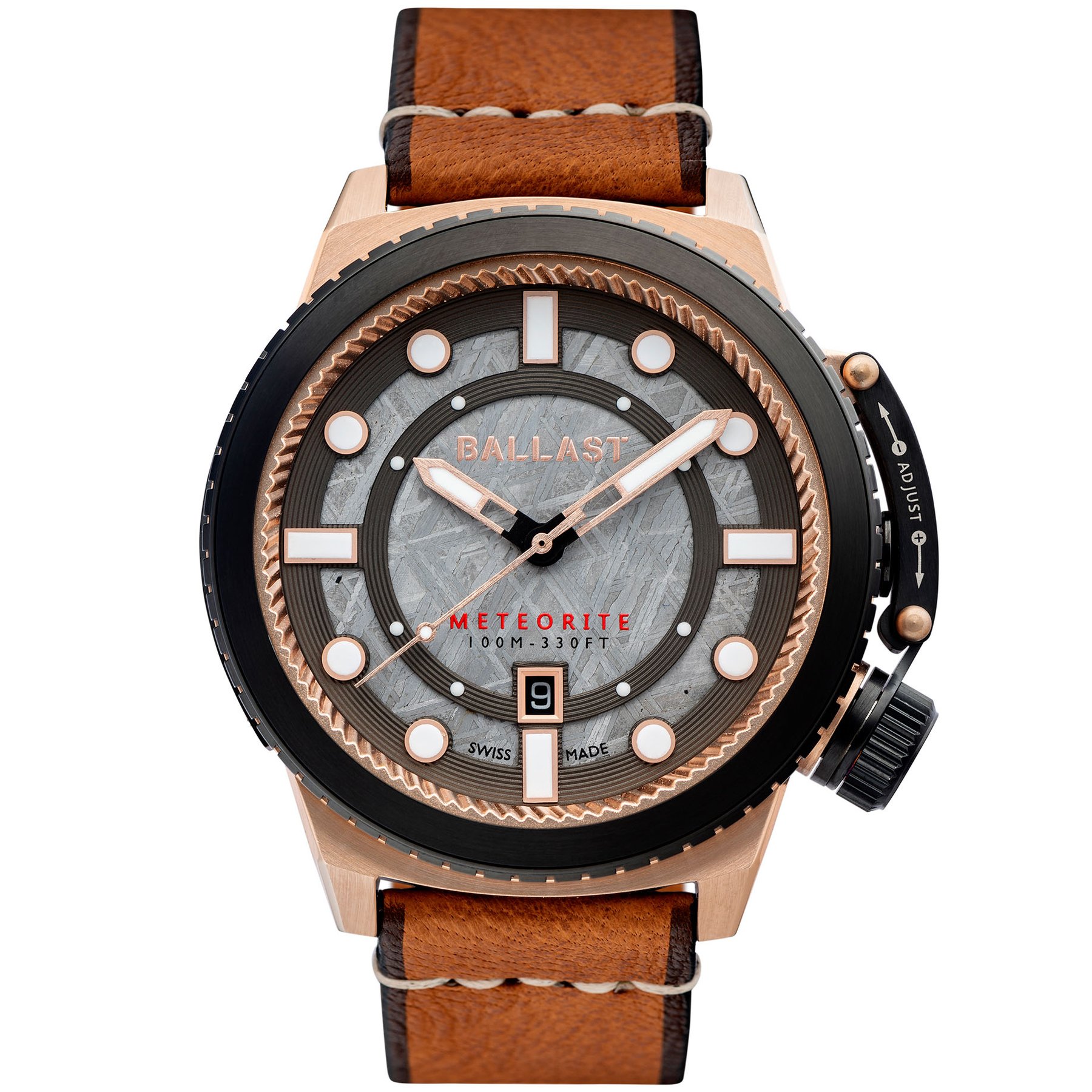 Ballast Trafalgar Conqueror Automatic Meteorite Rose Gold