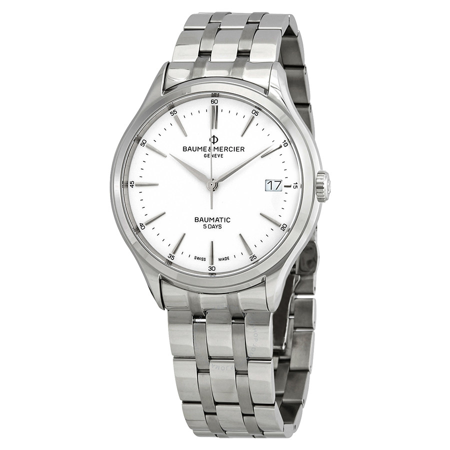 Clifton Baumatic Automatic White Dial