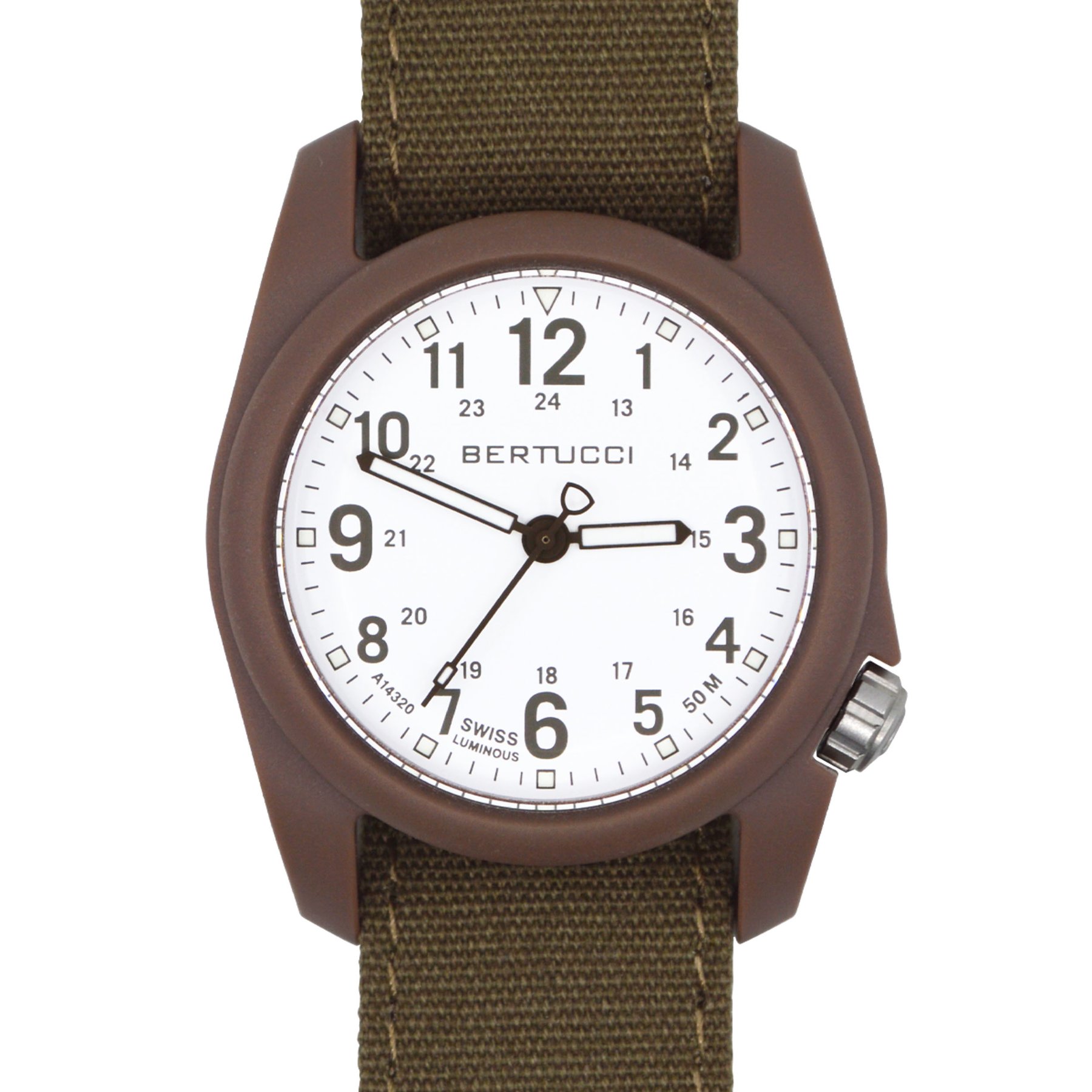 Bertucci DX3 Canvas Bark Brown