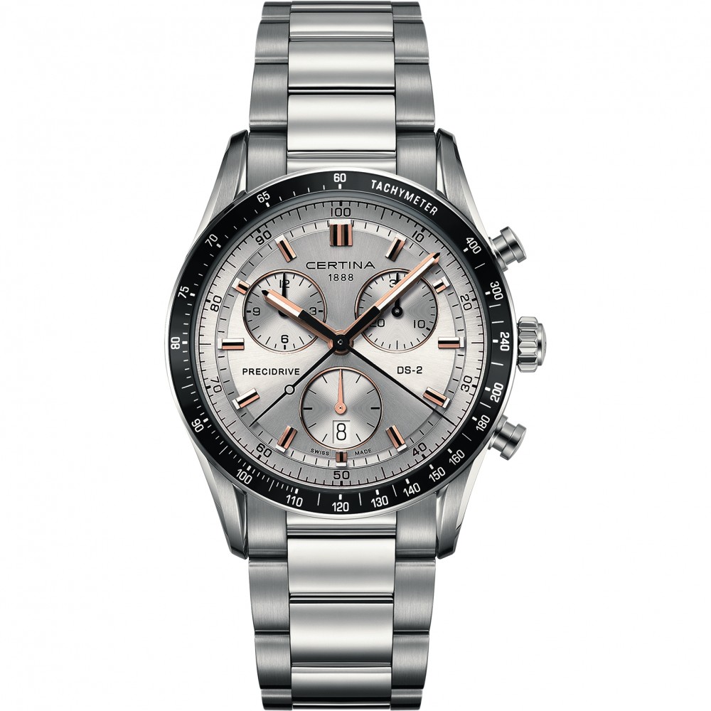 MENS CERTINA DS-2 PRECIDRIVE CHRONOGRAPH WATCH C0244471103101