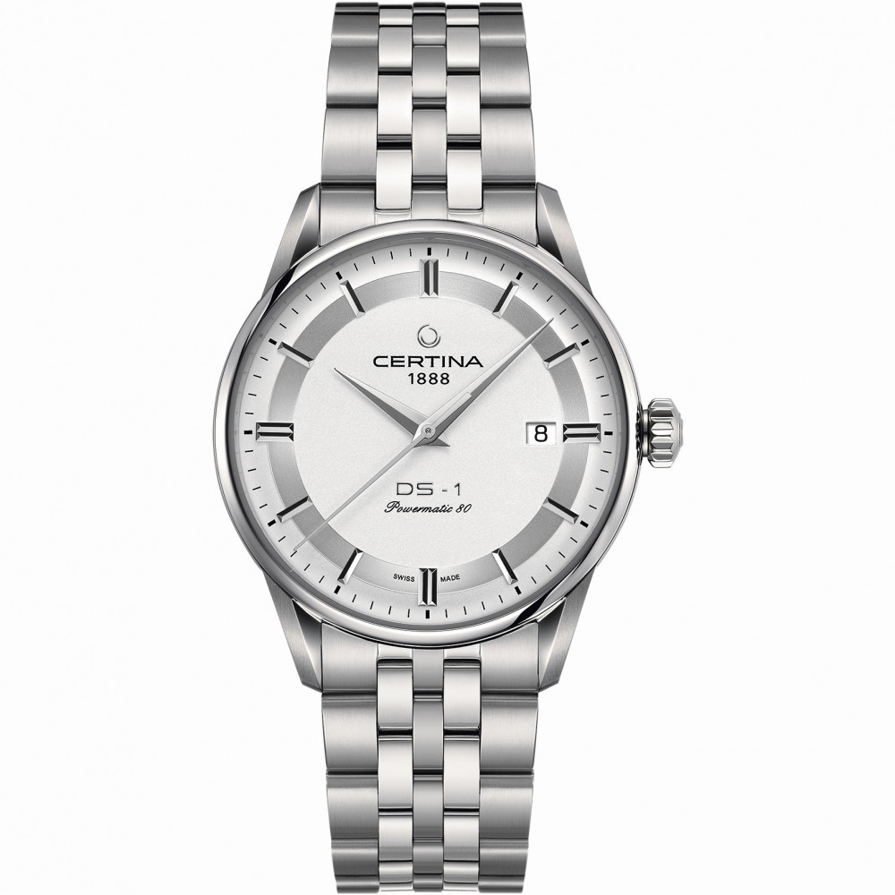 LADIES CERTINA DS-1 POWERMATIC 80 AUTOMATIC WATCH C0298071103160