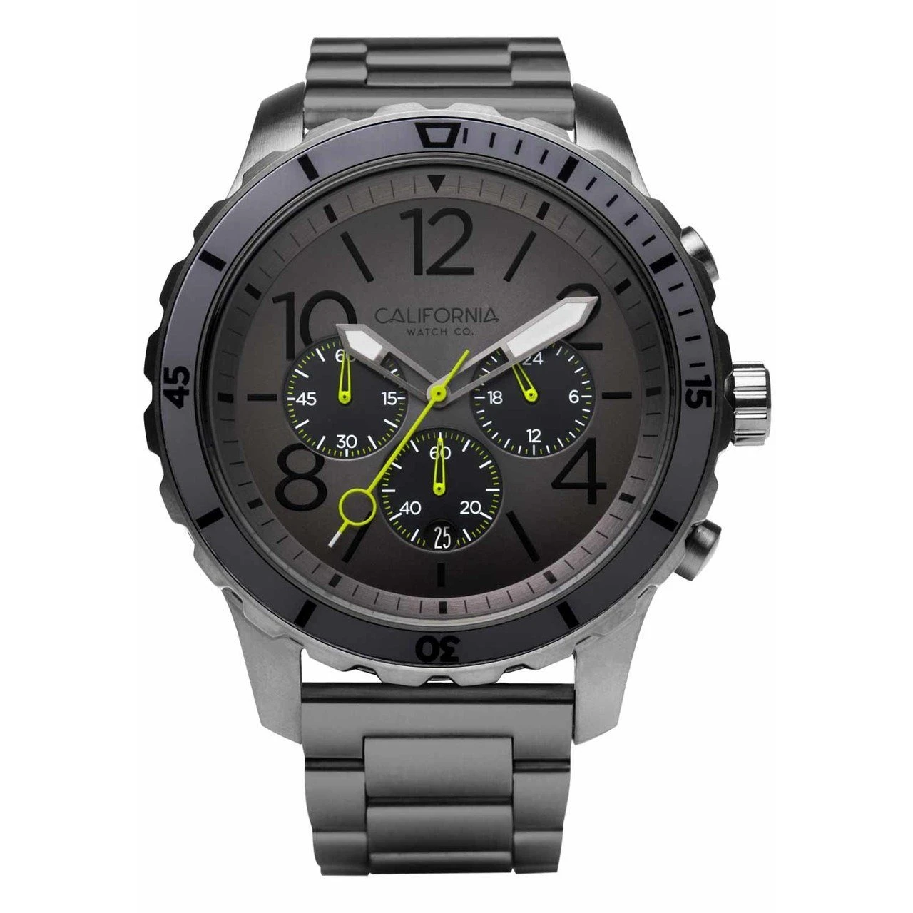 California Watch Co. Mavericks Chrono SS All Gunmetal