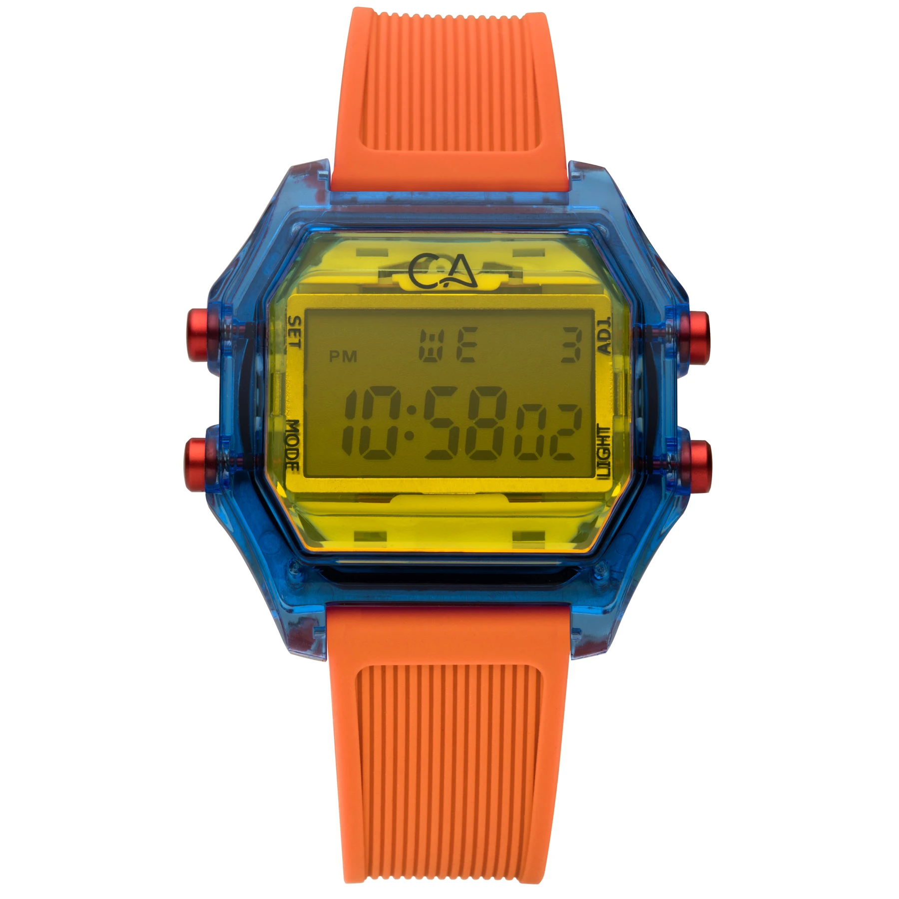 California Watch Co. Venice Beach Digital Blue Orange