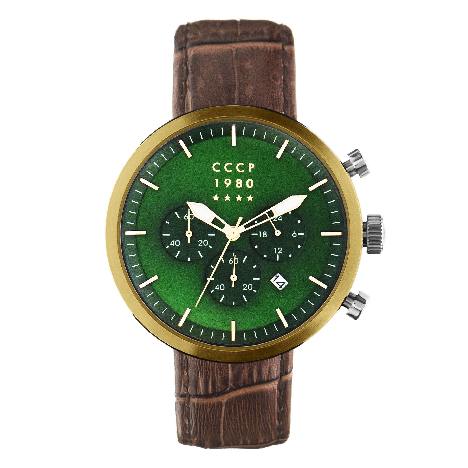 CCCP Kashalot Dress Gold Green