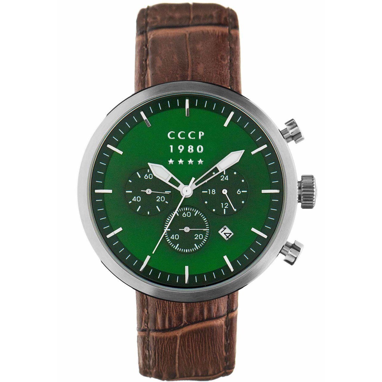 CCCP Kashalot Dress Silver Brown Green