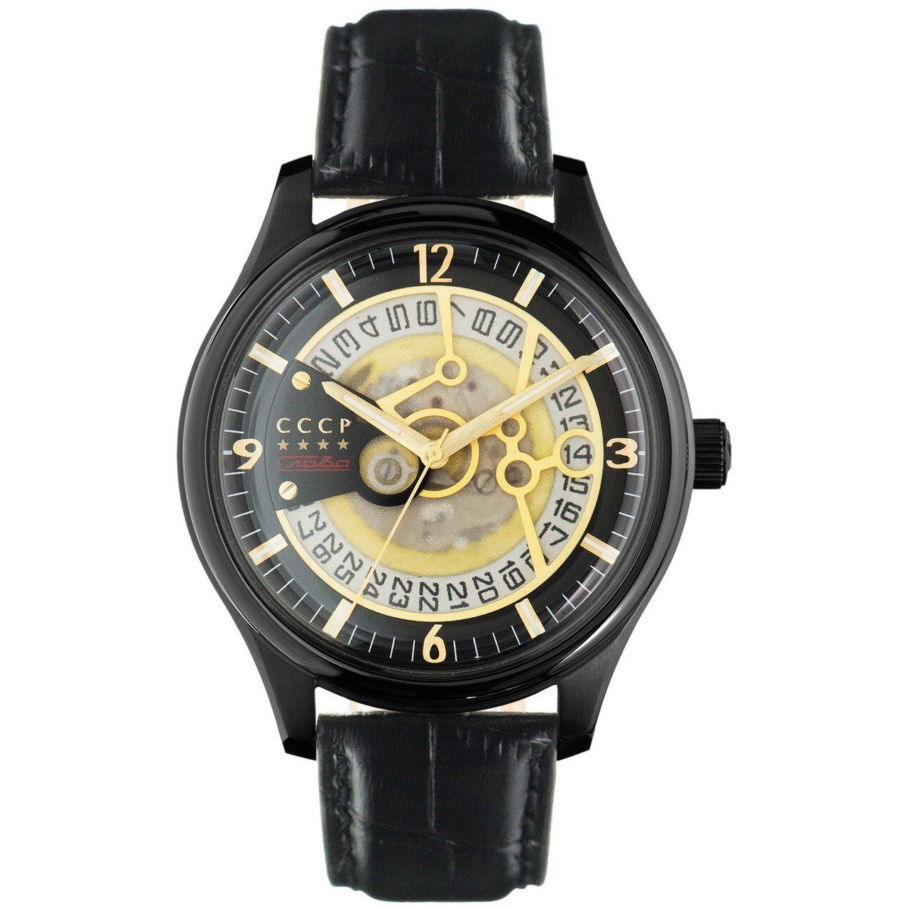 CCCP Sputnik-2 Automatic Black Gold