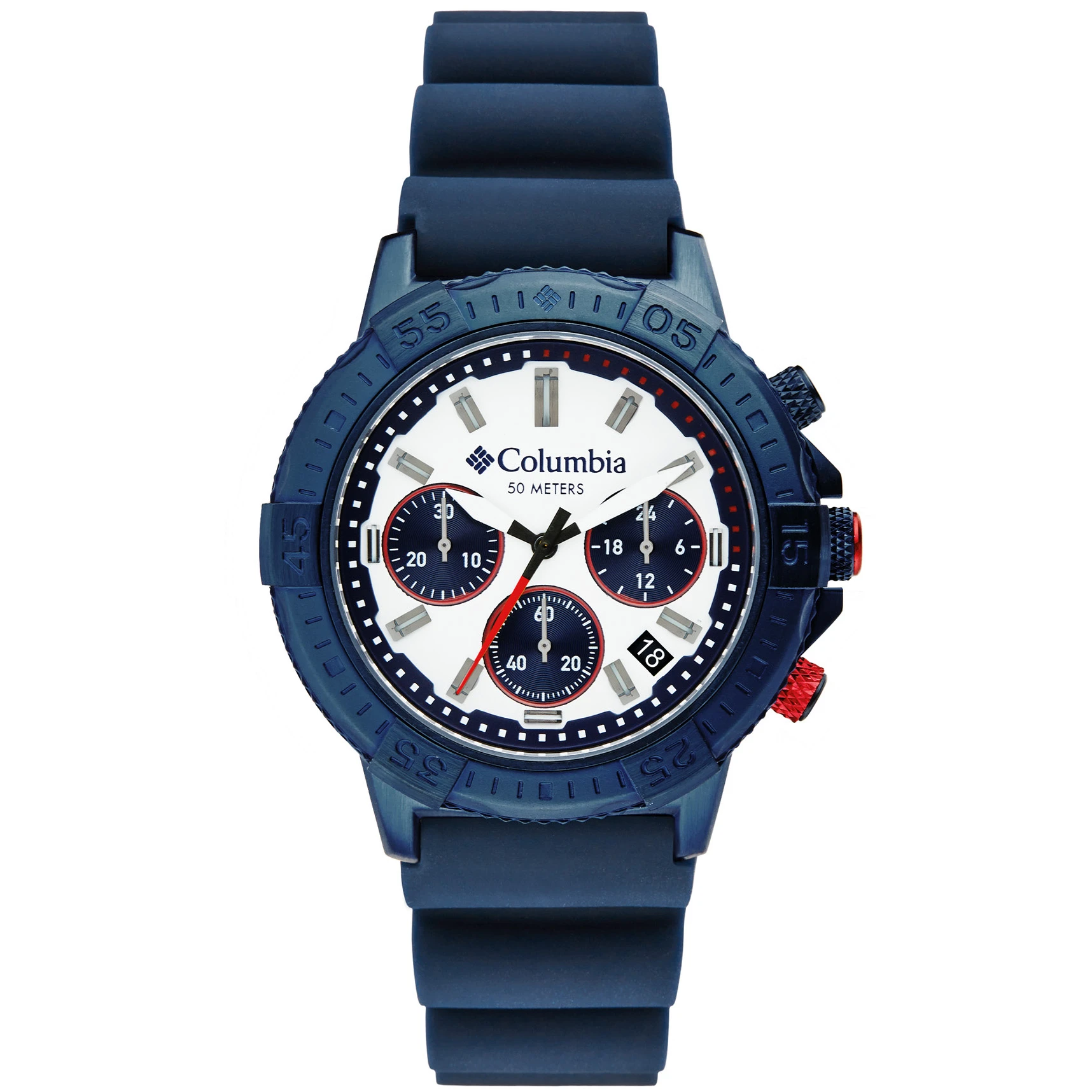 Columbia Peak Patrol Chrono Navy White