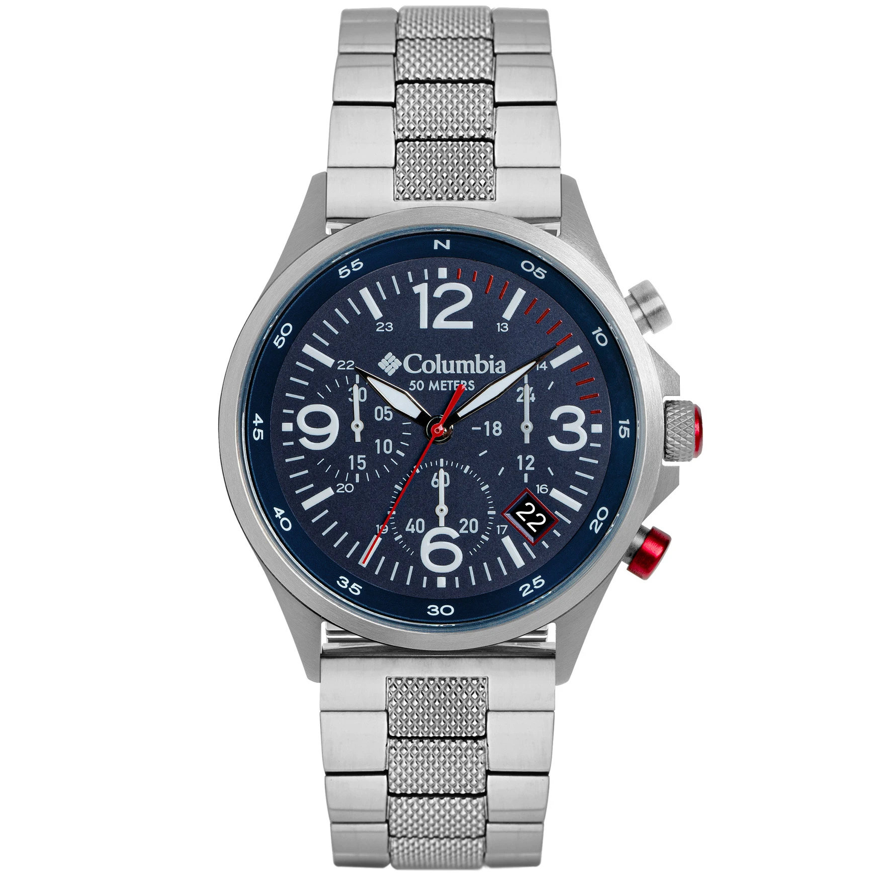 Columbia Canyon Ridge Chrono Navy SS