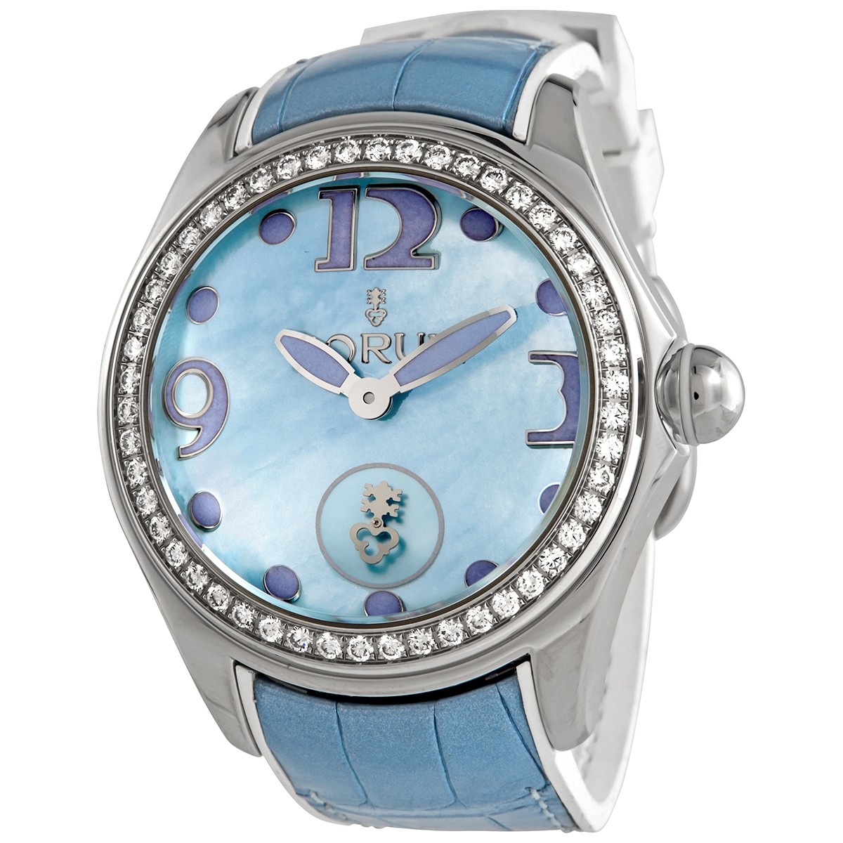 Corum Bubble Diamond Blue Dial 295.100.47/0011 PN05