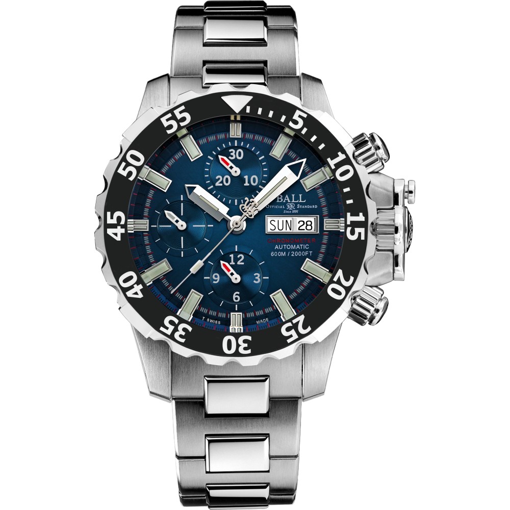 MENS BALL ENGINEER HYDROCARBON NEDU CHRONOMETER TITANIUM AUTOMAT