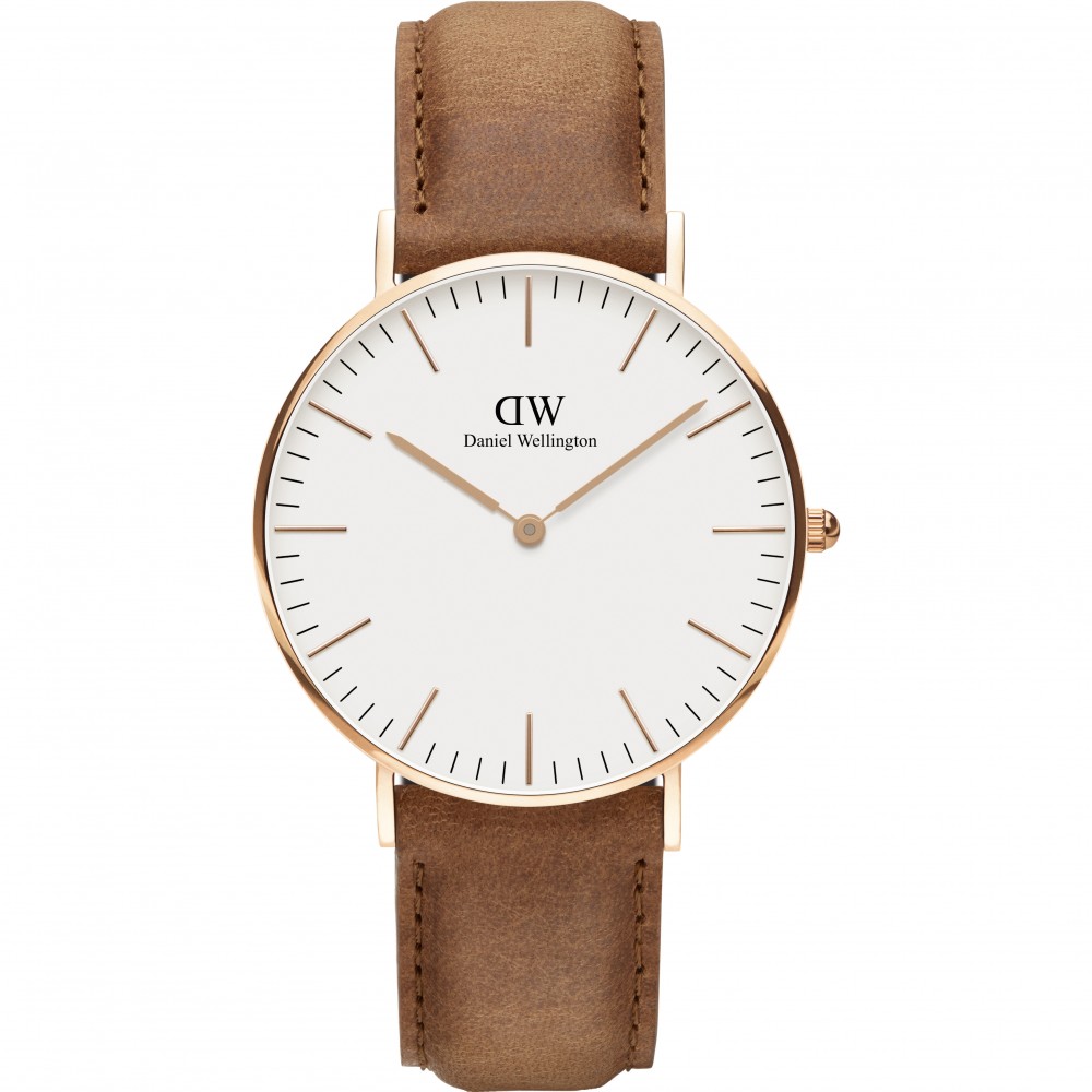 MENS DANIEL WELLINGTON CLASSIC 36MM DURHAM WATCH DW00100111