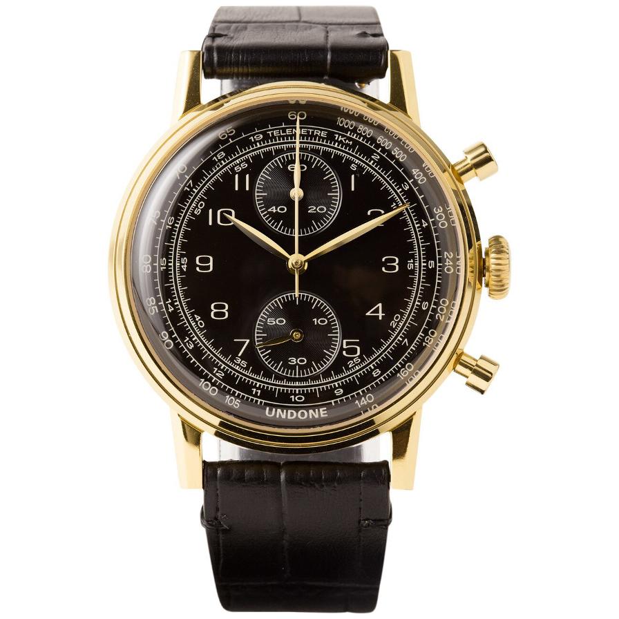 Undone Urban Vintage Navi Chronograph Gold