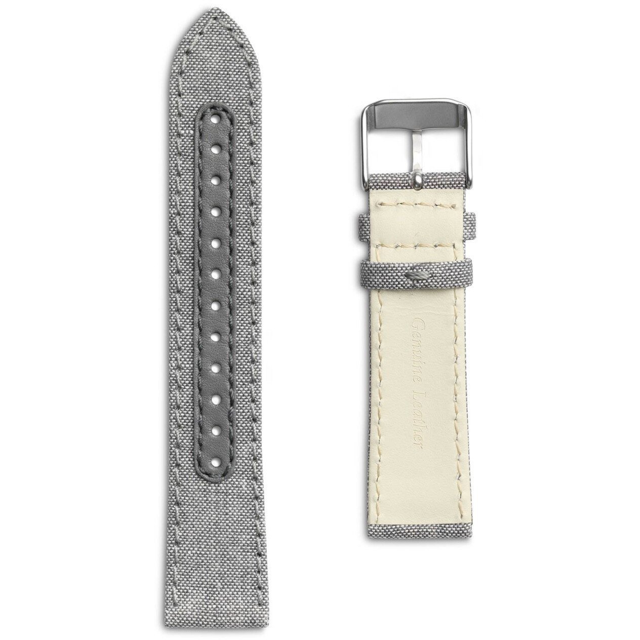 Eone Bradley Compass Salt and Pepper Canvas Strap