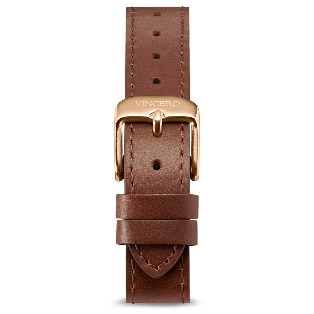 lat Leather Strap - Chestnut 16mm