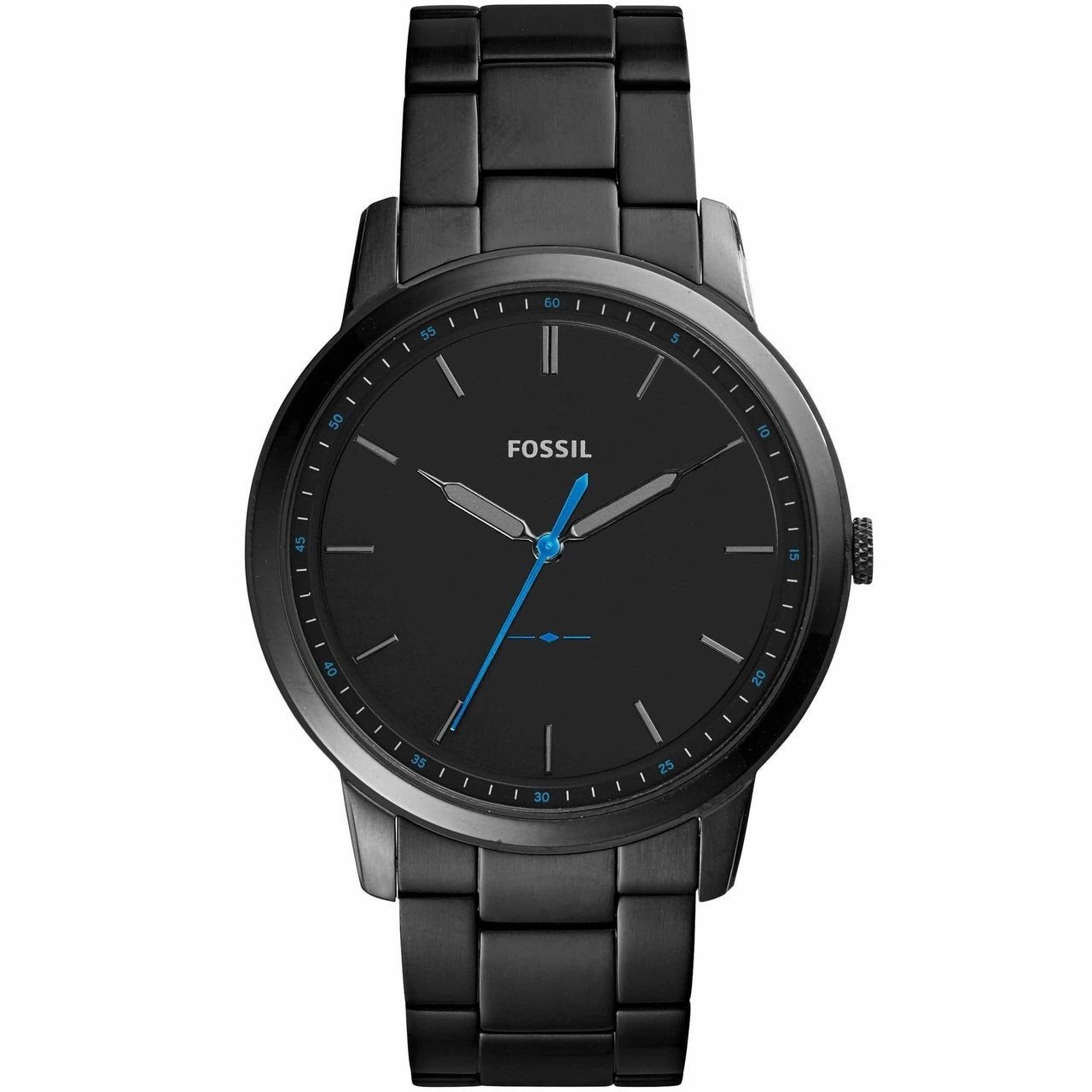 Fossil Minimalist Slim Black Stainless Steel