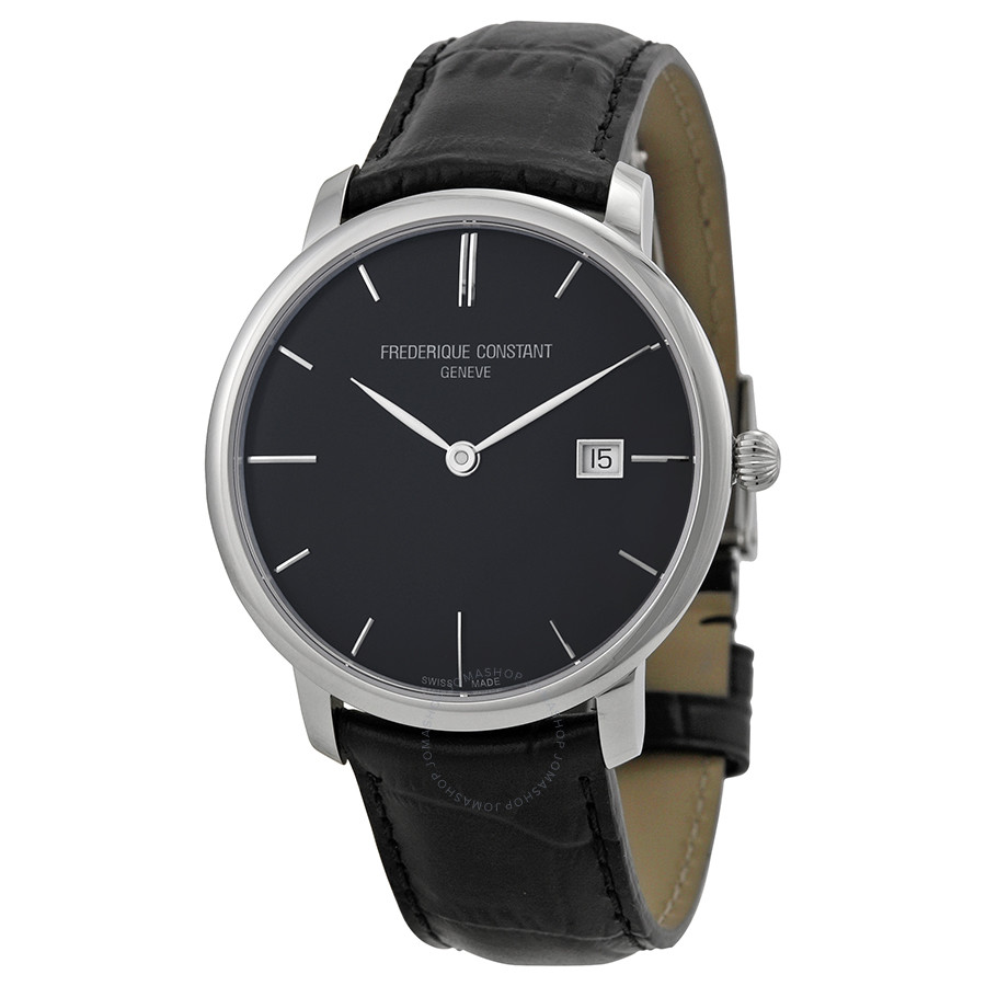 Slim Line Automatic Black Dial