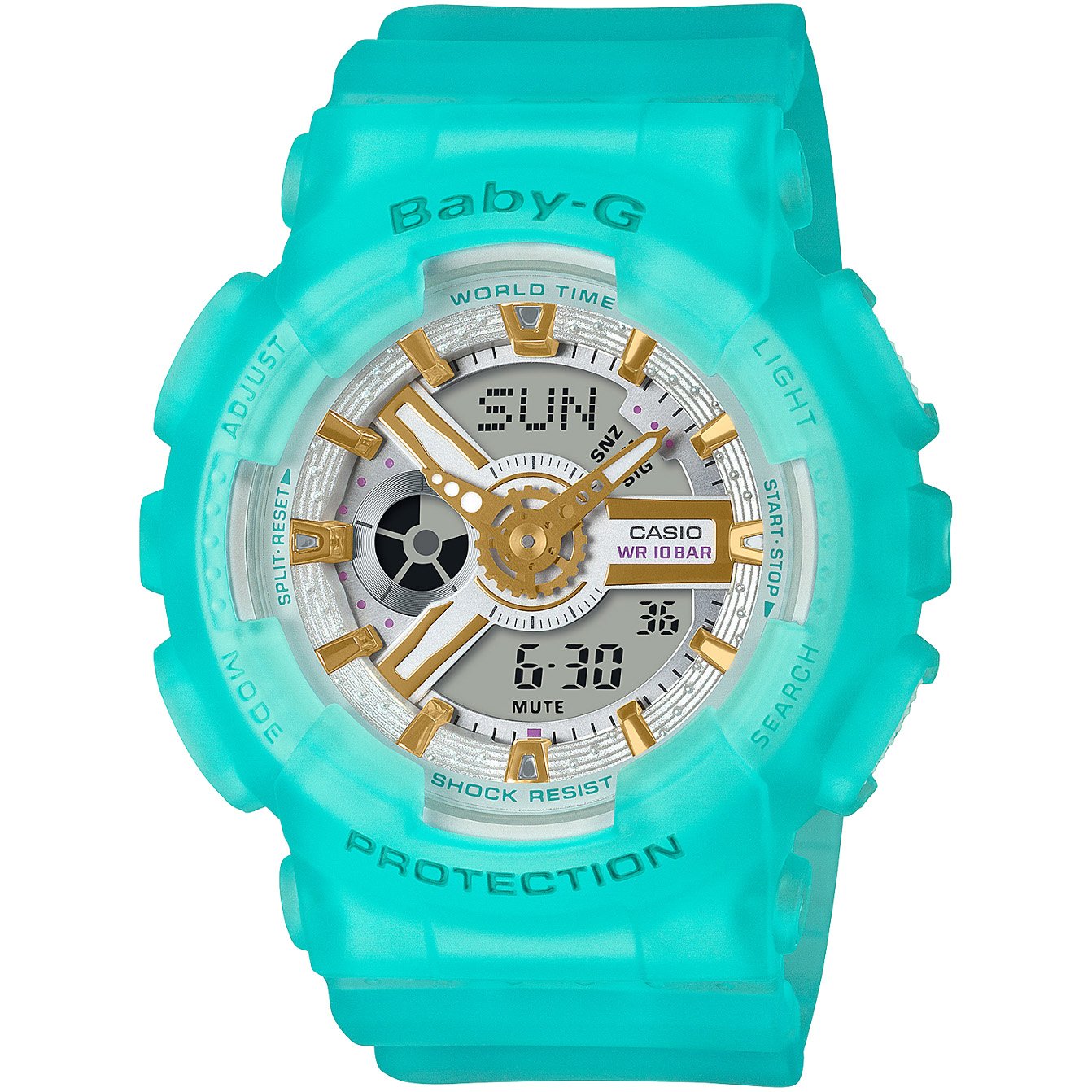 G-Shock Baby-G Sea Glass BA110SC-2A Green