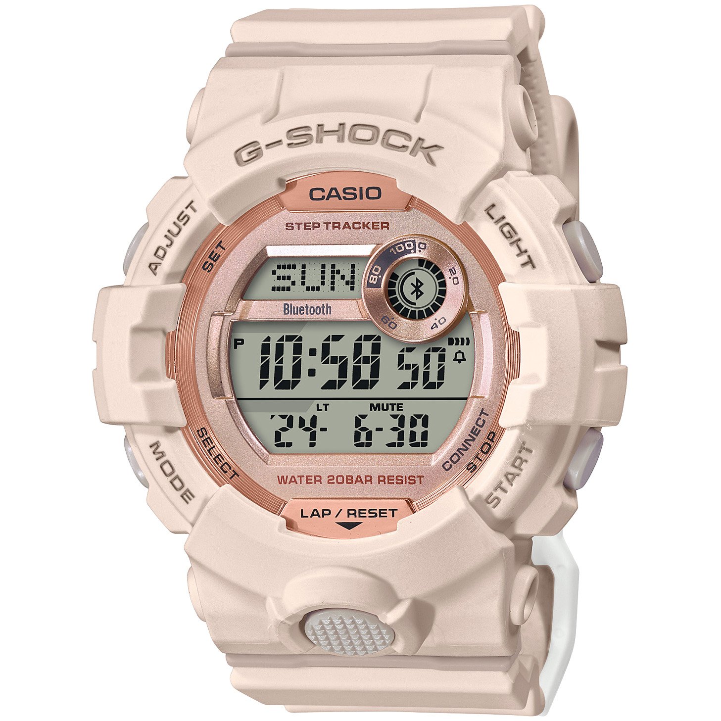 G-Shock GMDB800-4 G-Squad Digital Rose