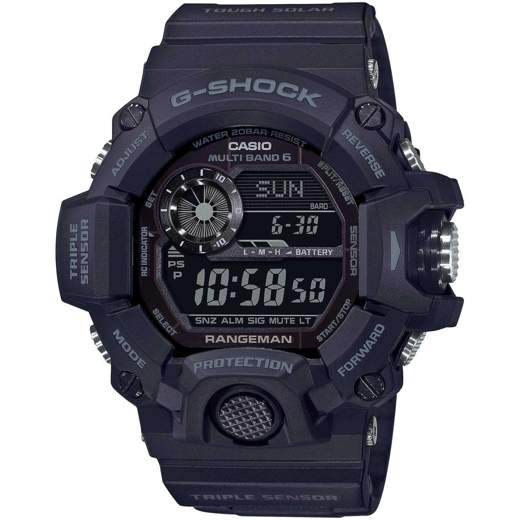 G-Shock Blackout Rangeman GW9400-1B Solar