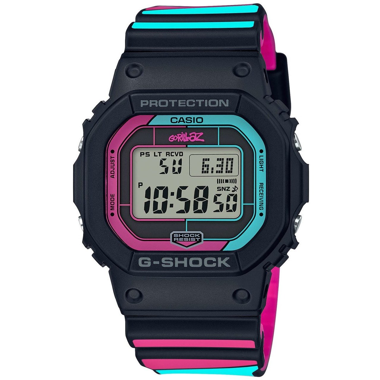 G-Shock GWB5600 Gorillaz Collaboration Classic Digital Black Pin