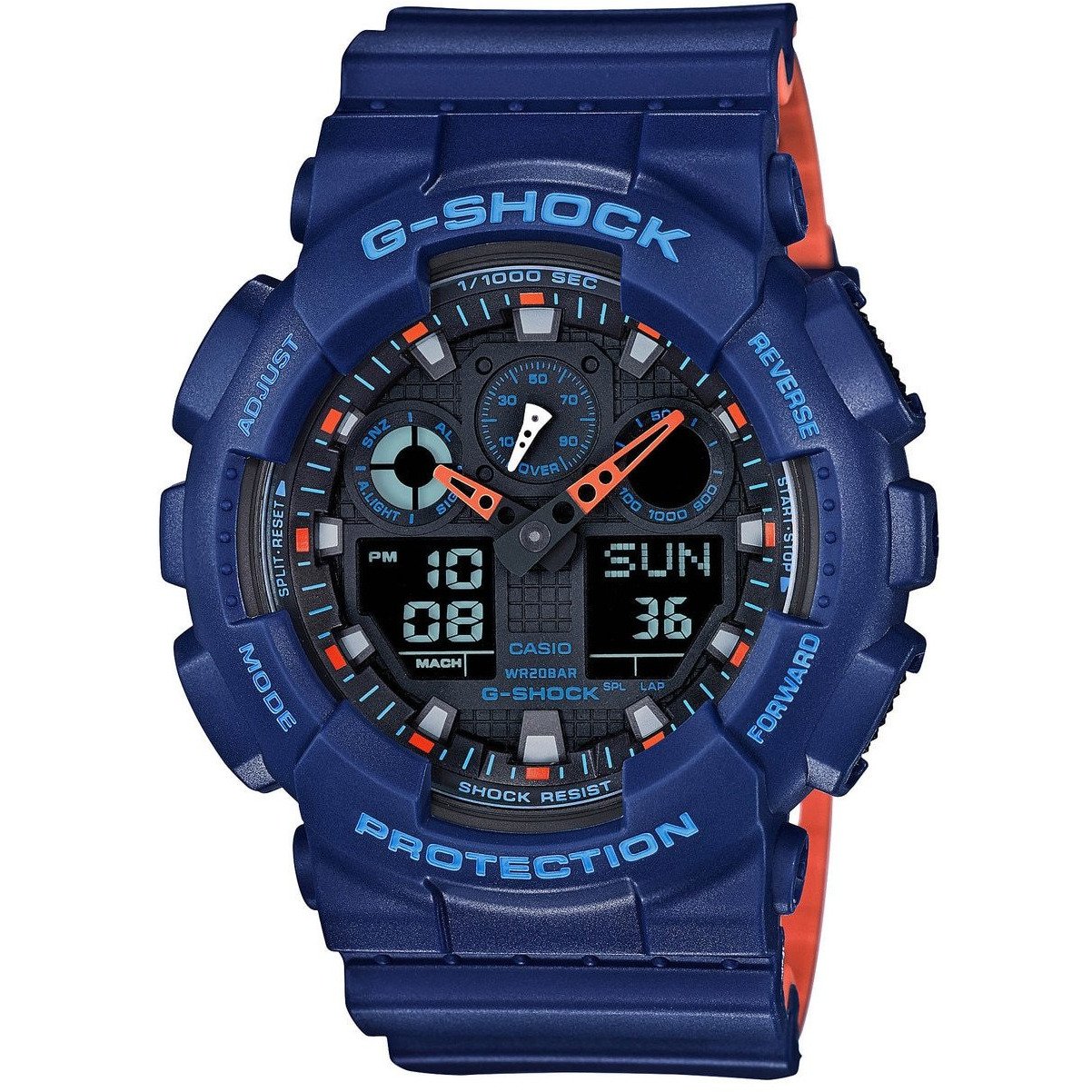 G-Shock GA-100 Military Series Navy