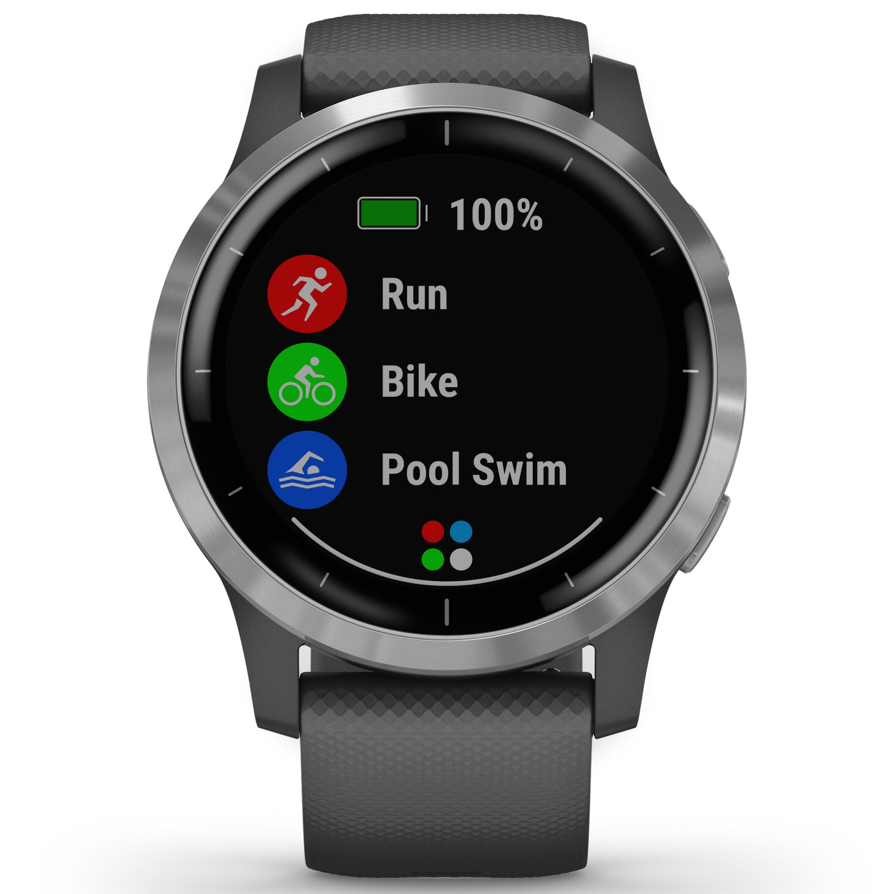 Garmin GPS Smartwatch vivoactive 4 Silver Grey