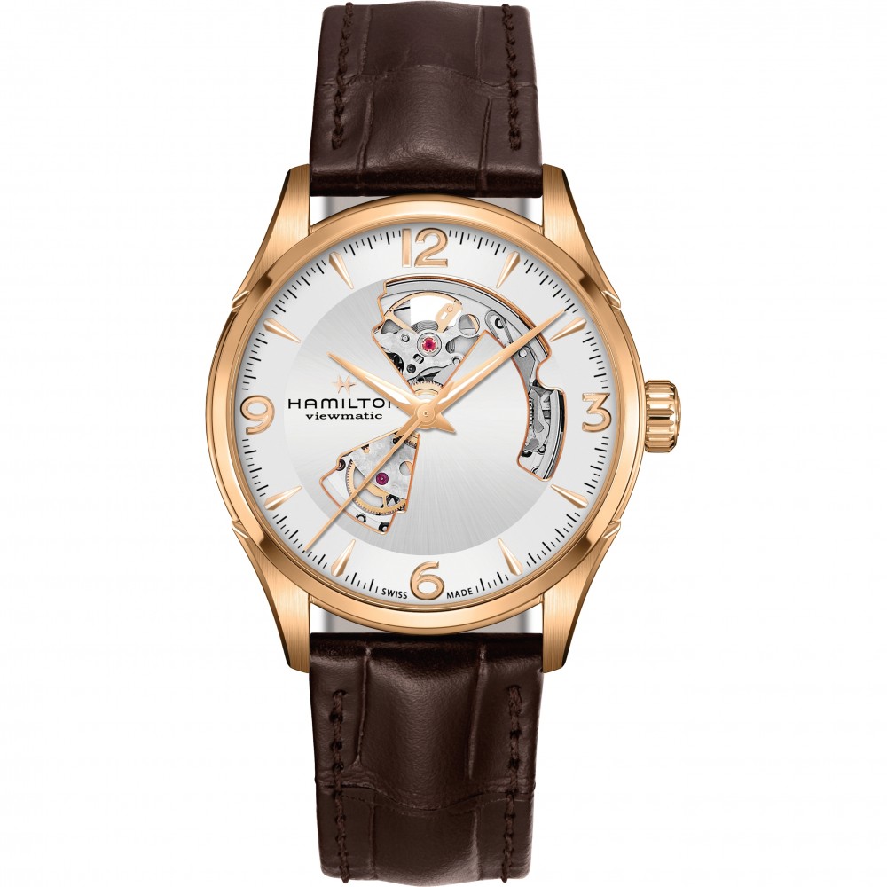 HAMILTON JAZZMASTER OPEN HEART WATCH H32735551