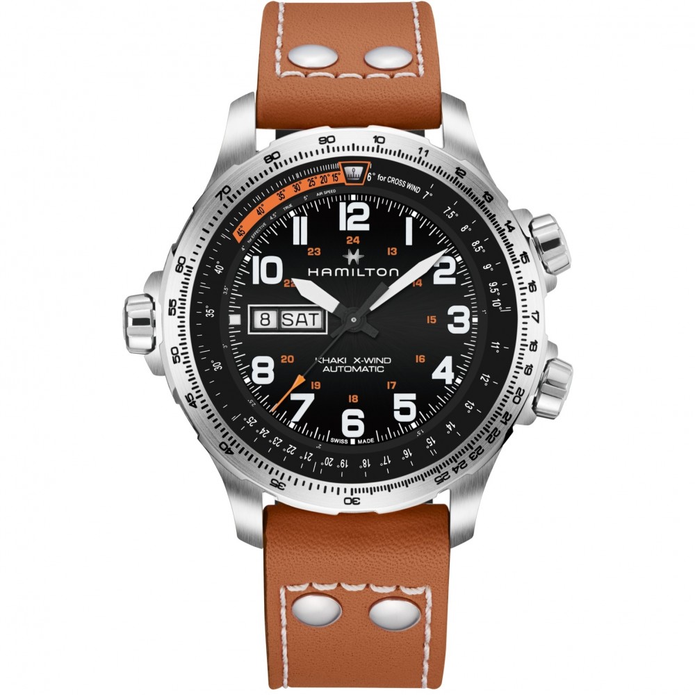 MENS HAMILTON KHAKI AVIATION X-WING AUTOMATIC WATCH H77755533