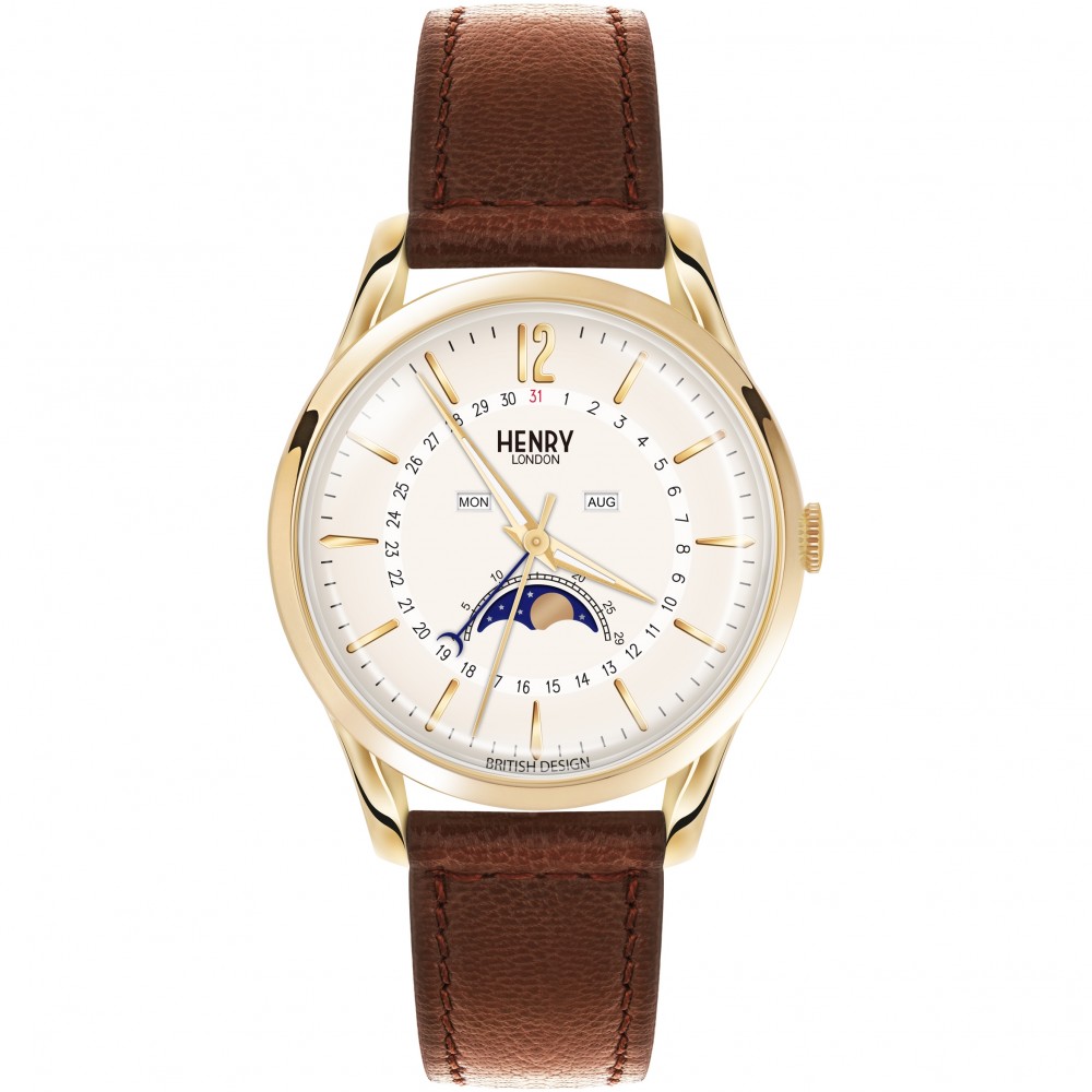 MENS HENRY LONDON HERITAGE WESTMINSTER WATCH HL39-LS-0148