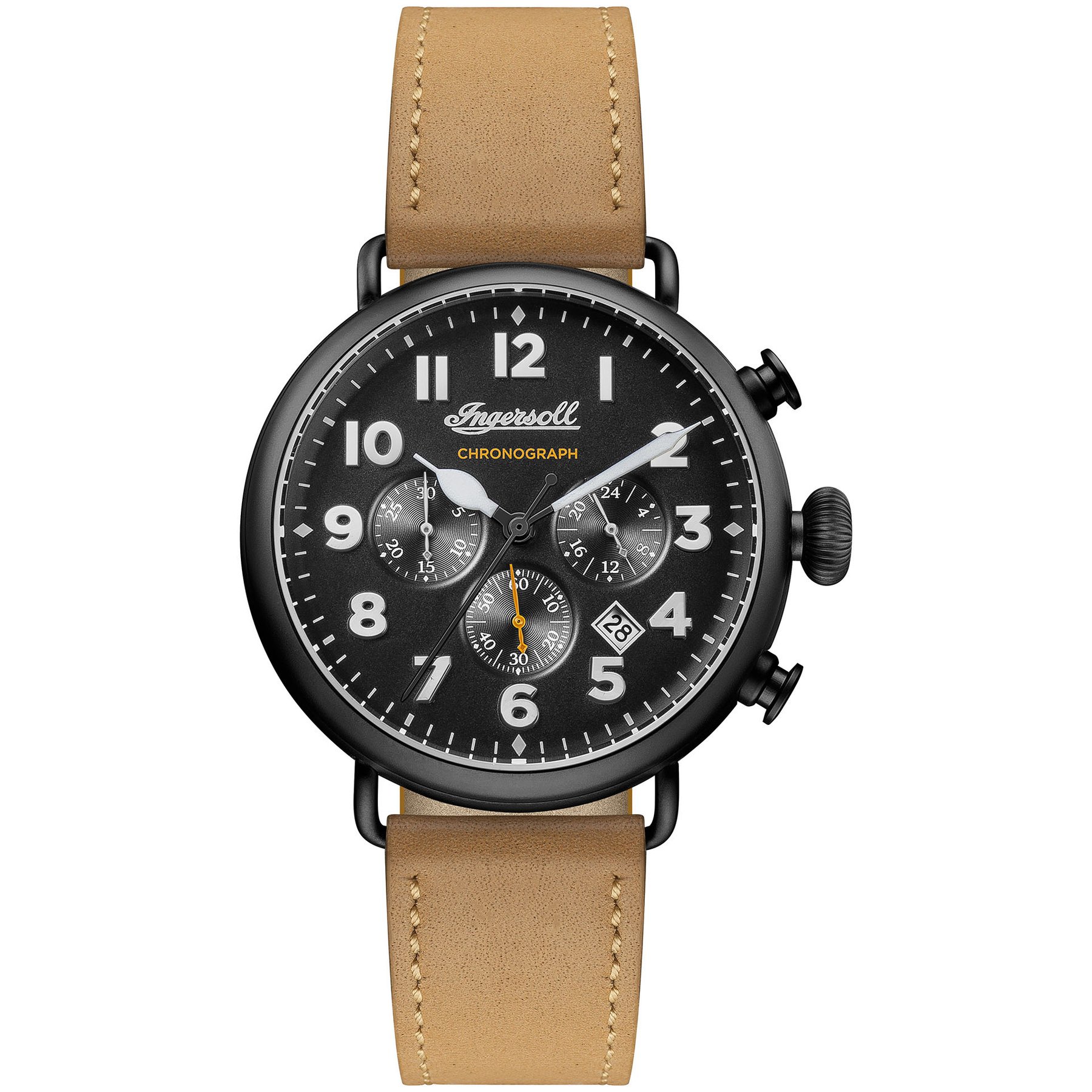 Ingersoll Trenton Chrono Black Tan