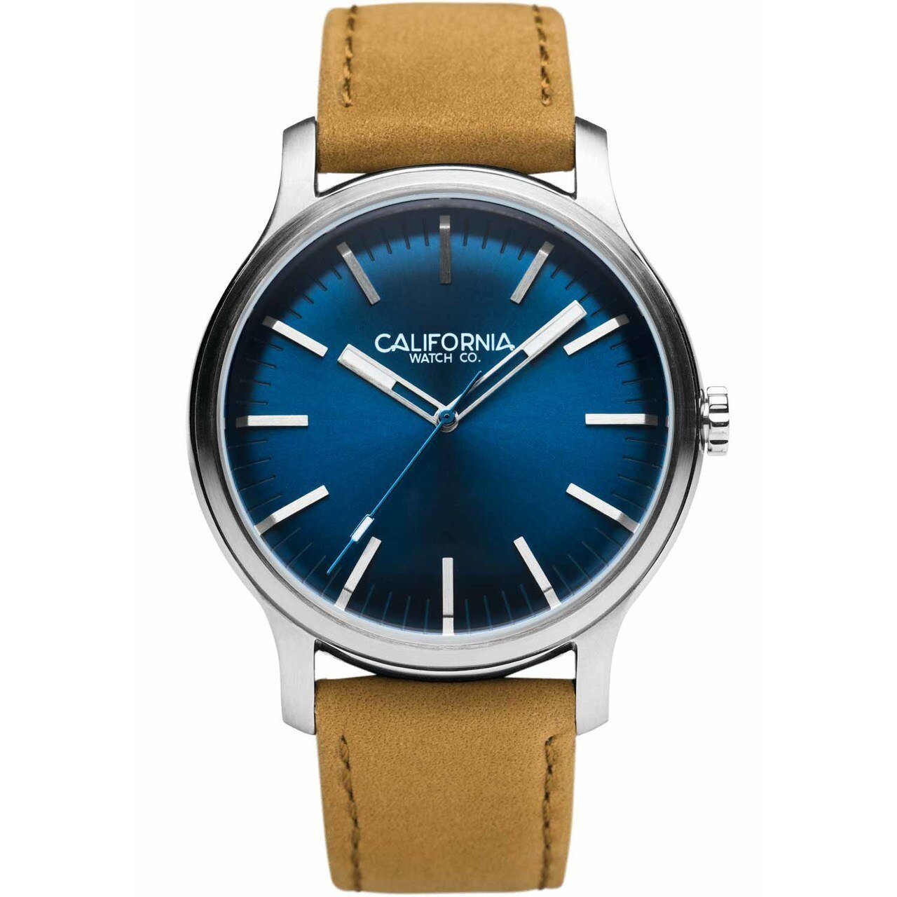 California Watch Co. Laguna 40 Leather Sand Navy