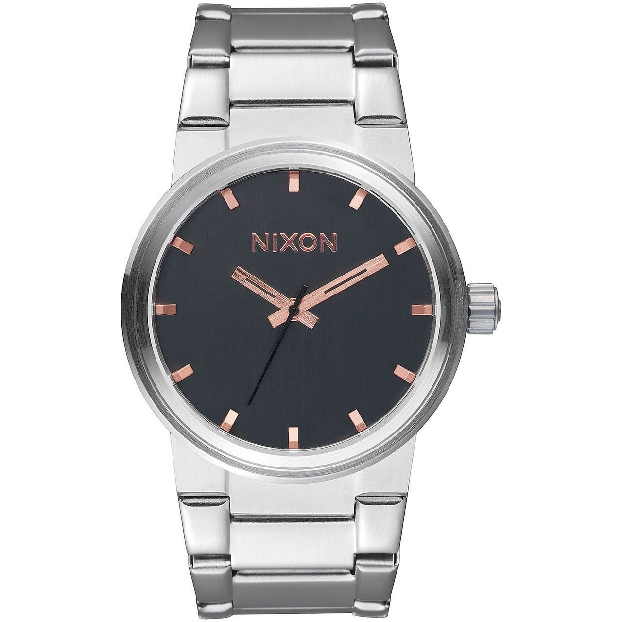 Nixon Cannon Gray Rose Gold