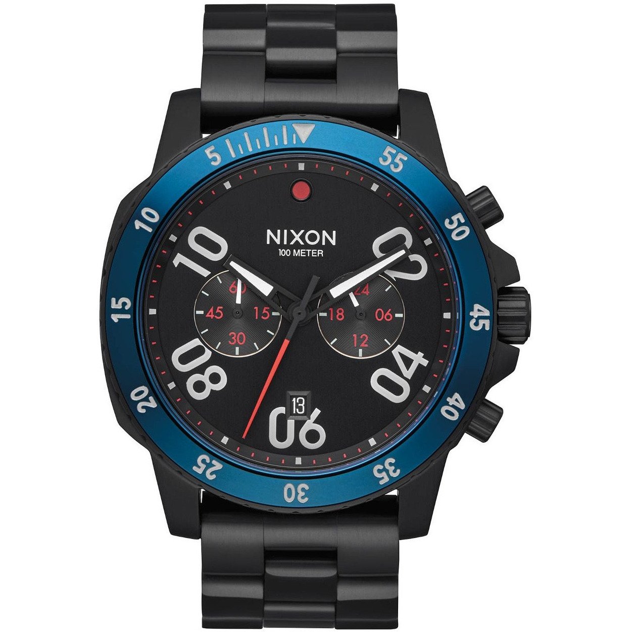 Nixon Ranger Chrono All Black Blue