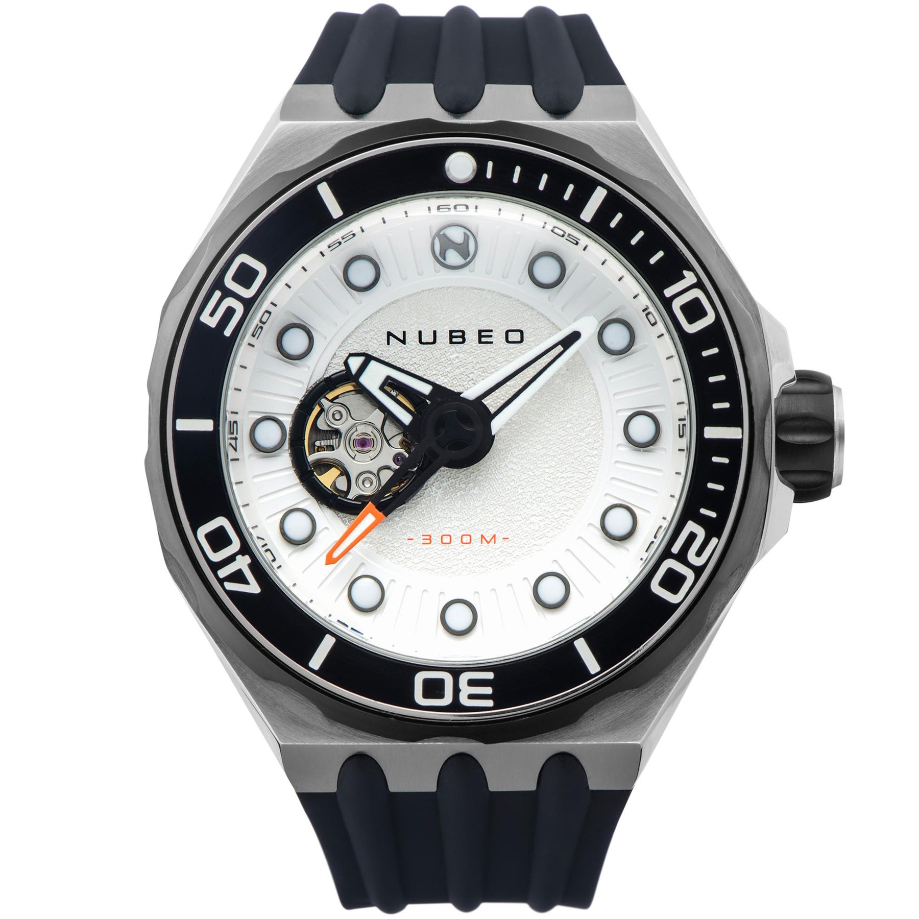 Nubeo Mariana Automatic Tidal White Black