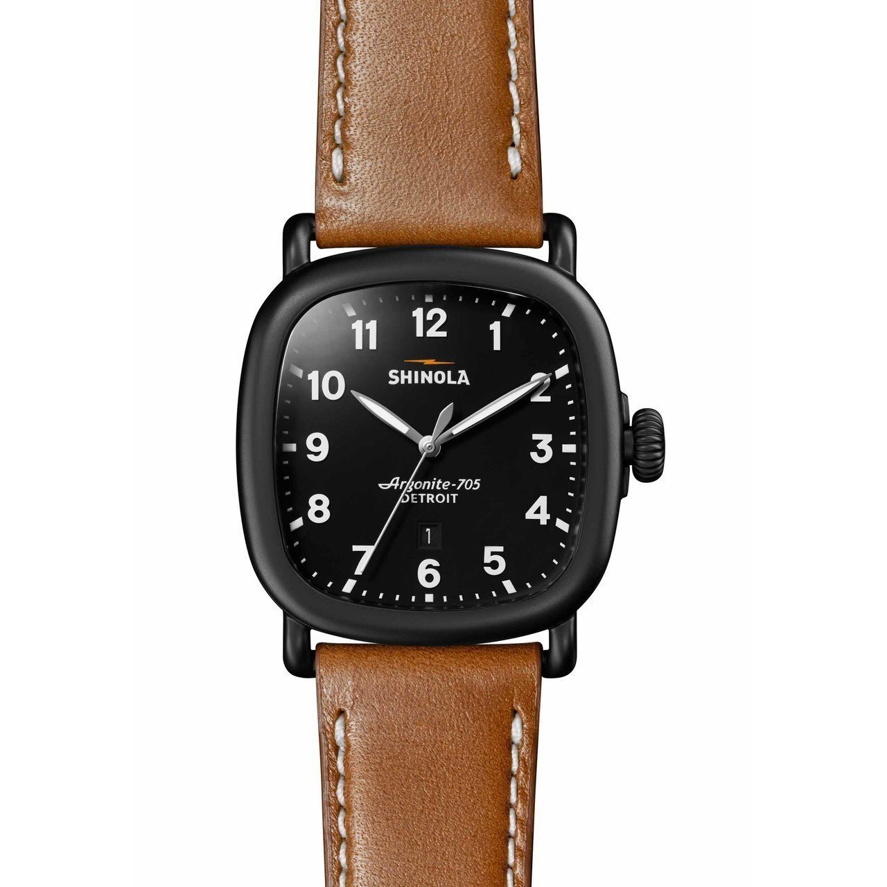 Shinola Guardian 41mm Black Tan 5.0 star rating 1 Review