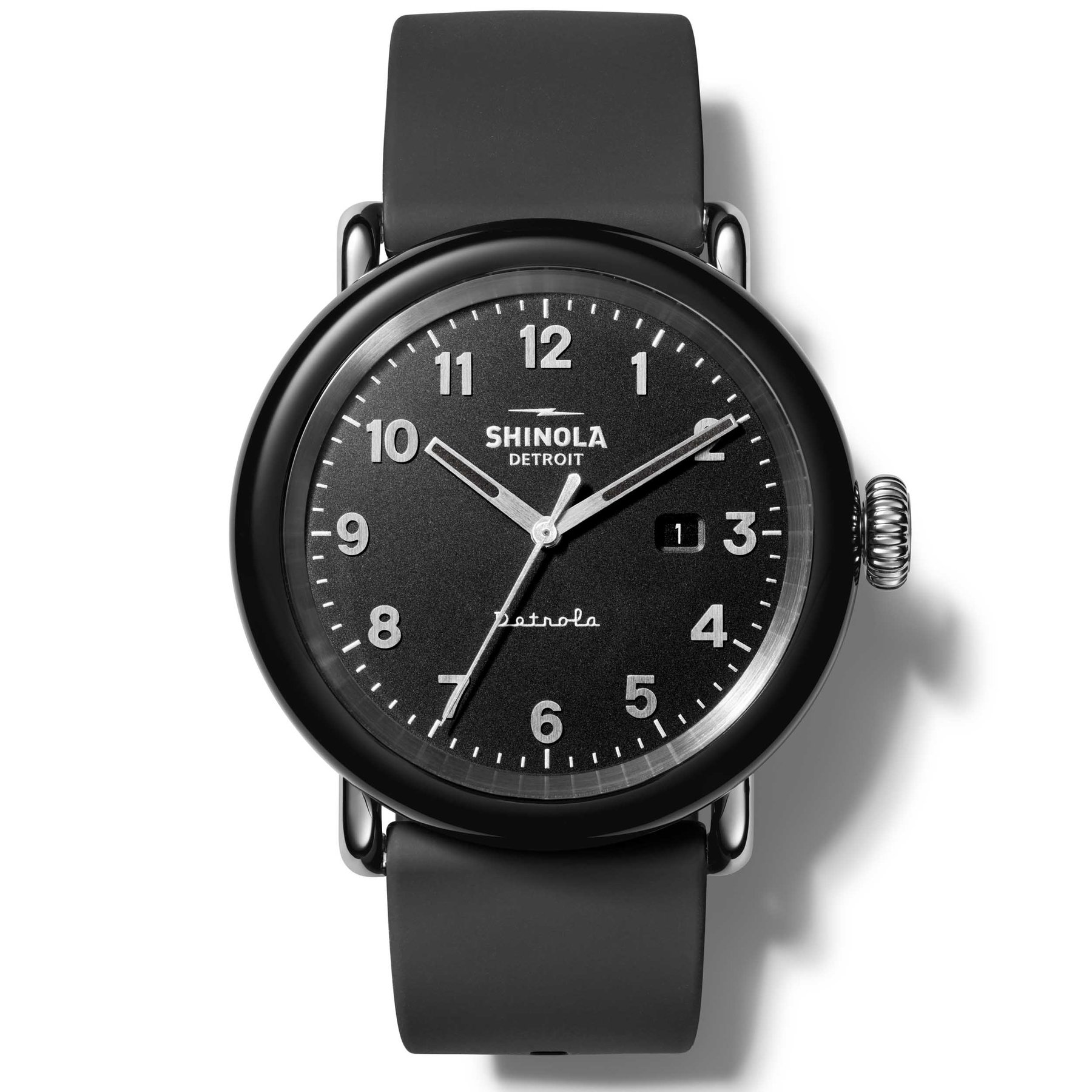 Shinola Detrola 43mm The Model D Black