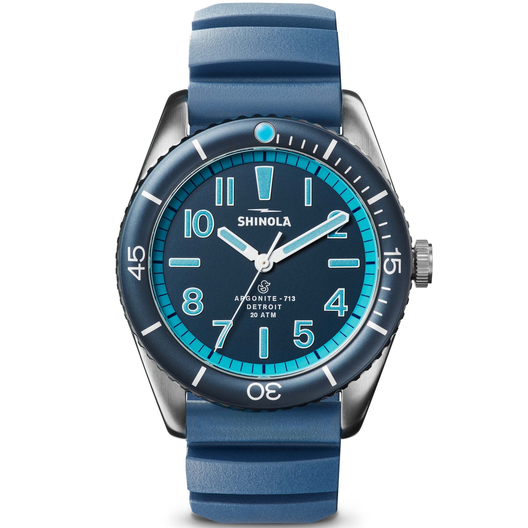 Shinola The Duck 42mm Blue