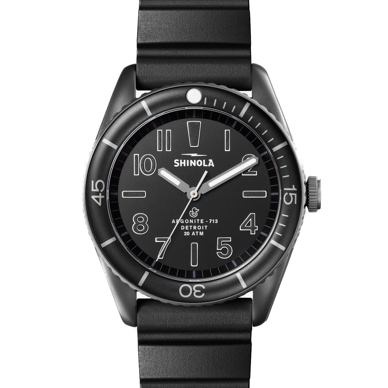 Shinola The Duck 42mm Black